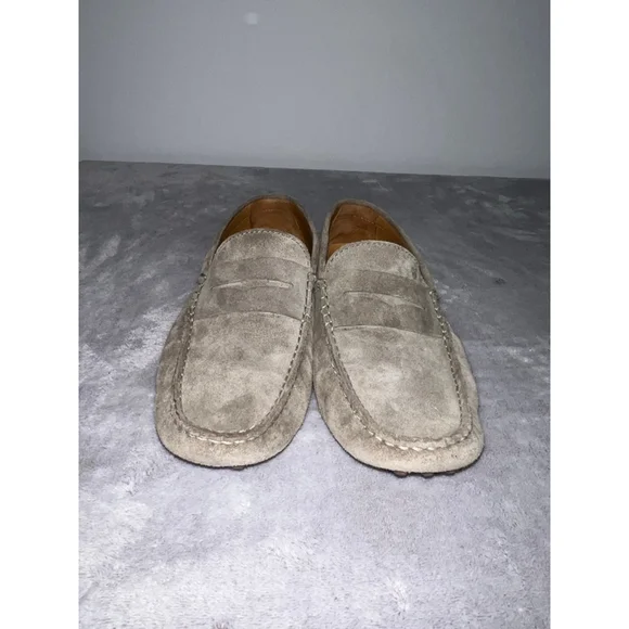 Men\'s Bobbies PARIS Ash Green Suede Loafers & Slip-Ons EU 42 Men main image 2